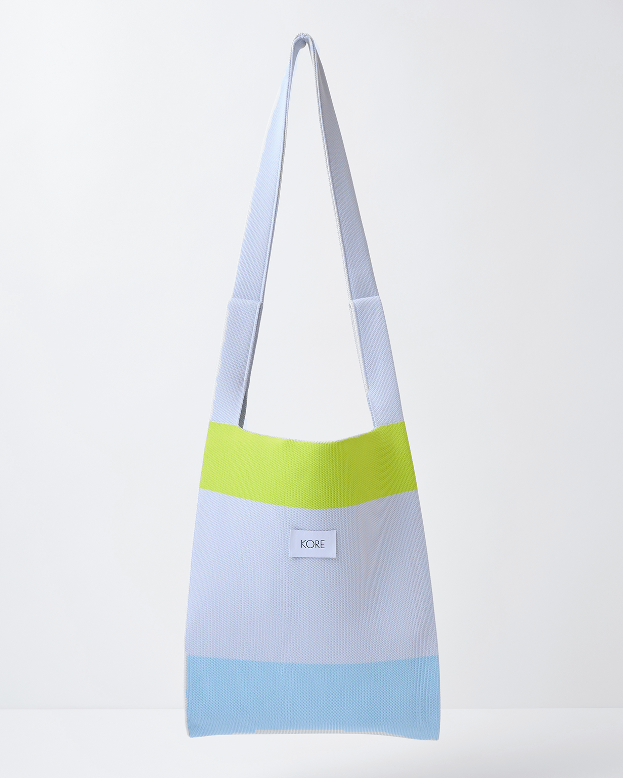 Square L in Cold Lime Block