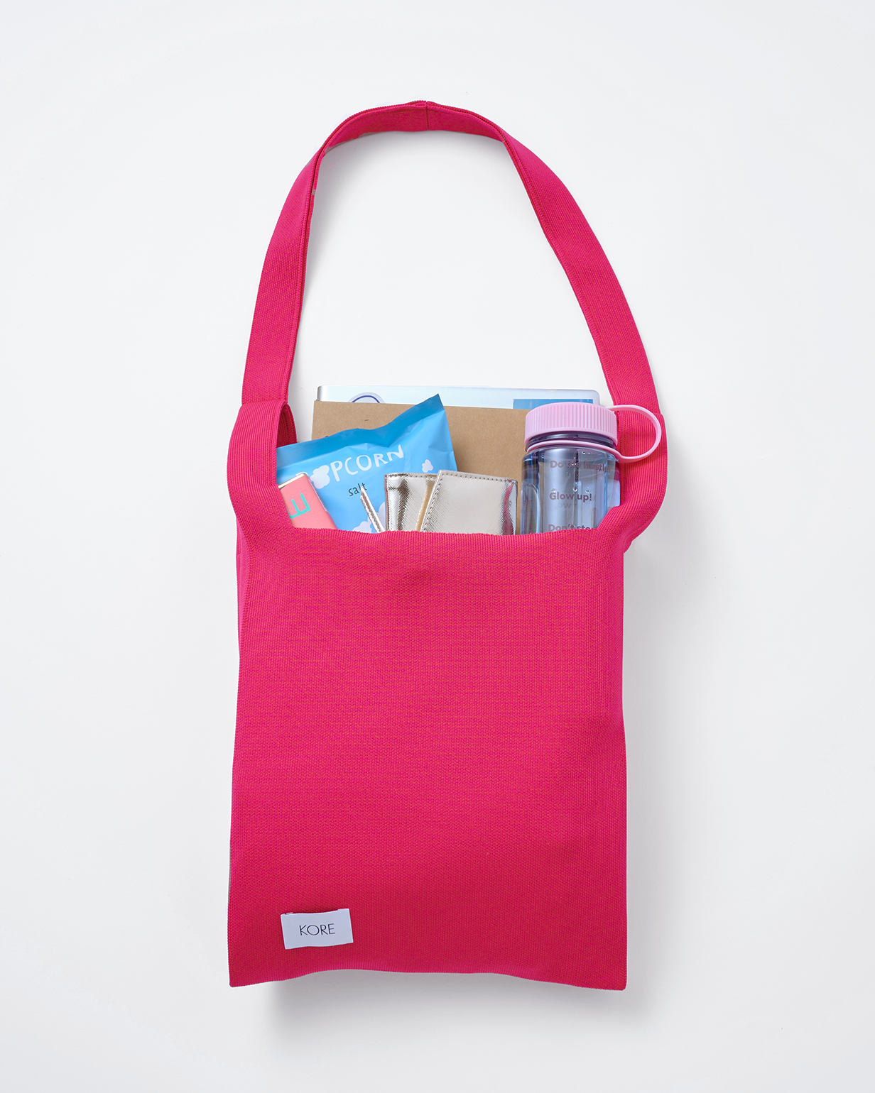 Square L in Berry Pink