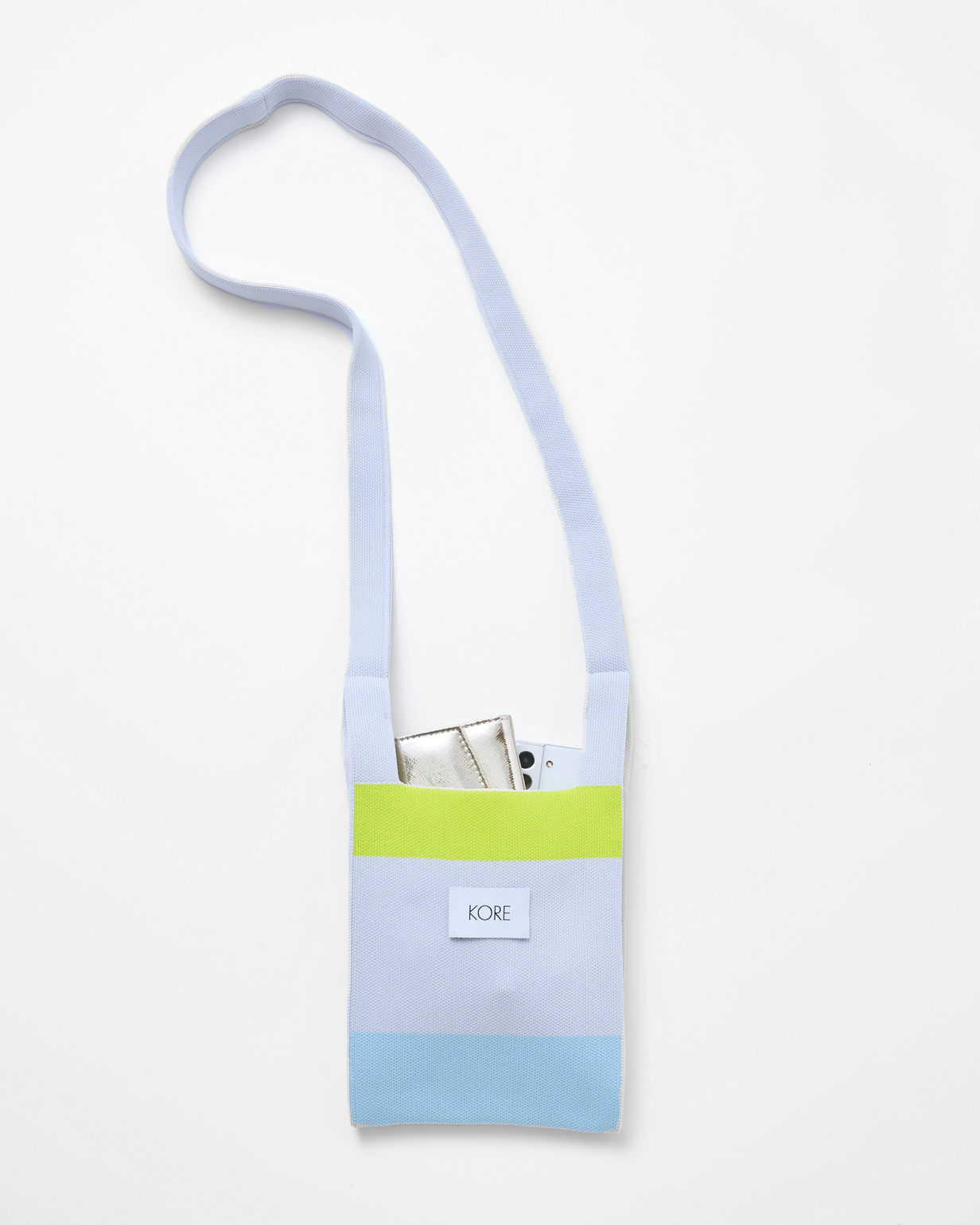 Square S in Cold Lime Block