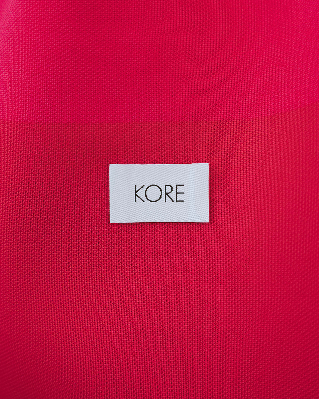 Square L in Berry Orange Block