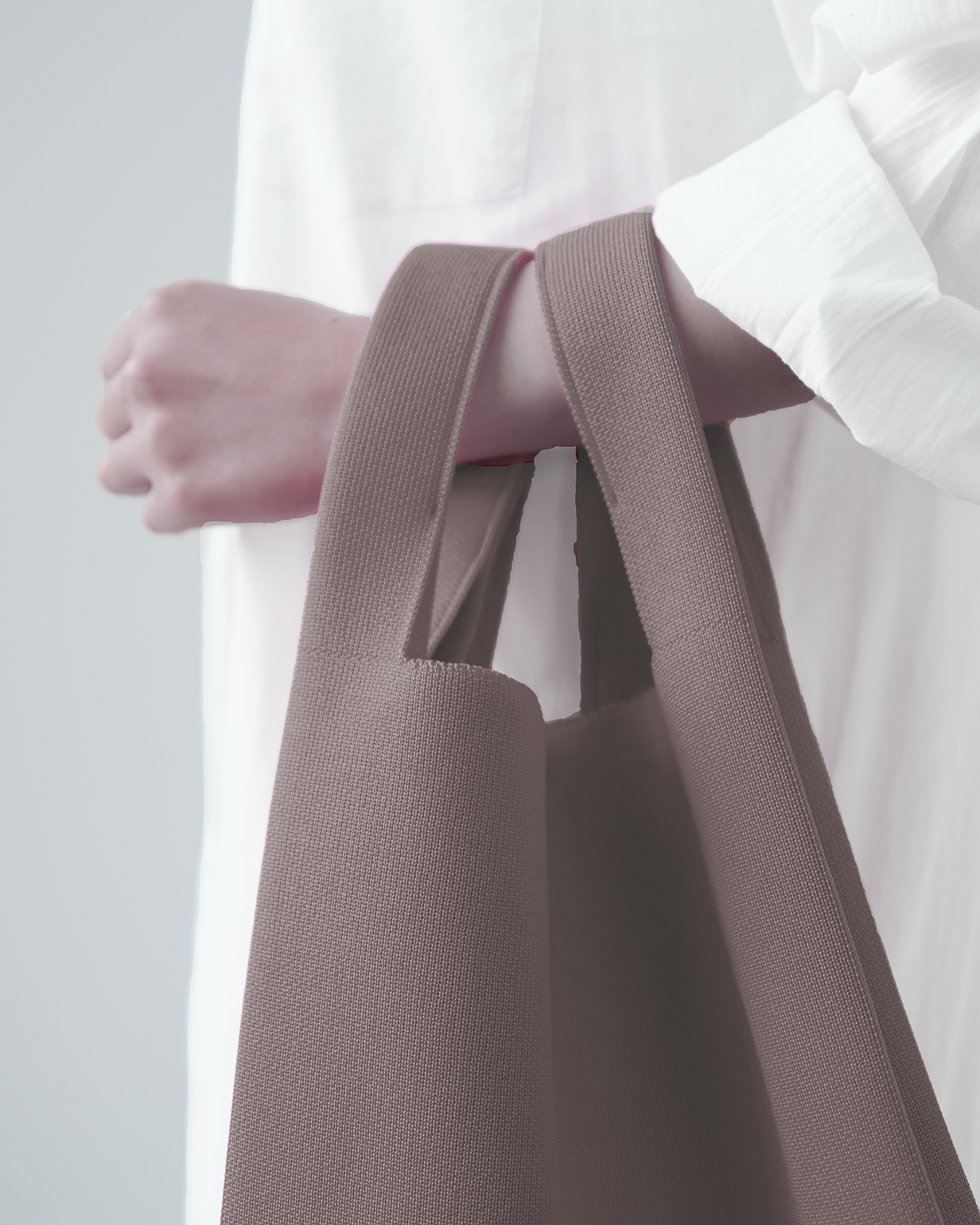 SQUARE L IN SOLID BROWN