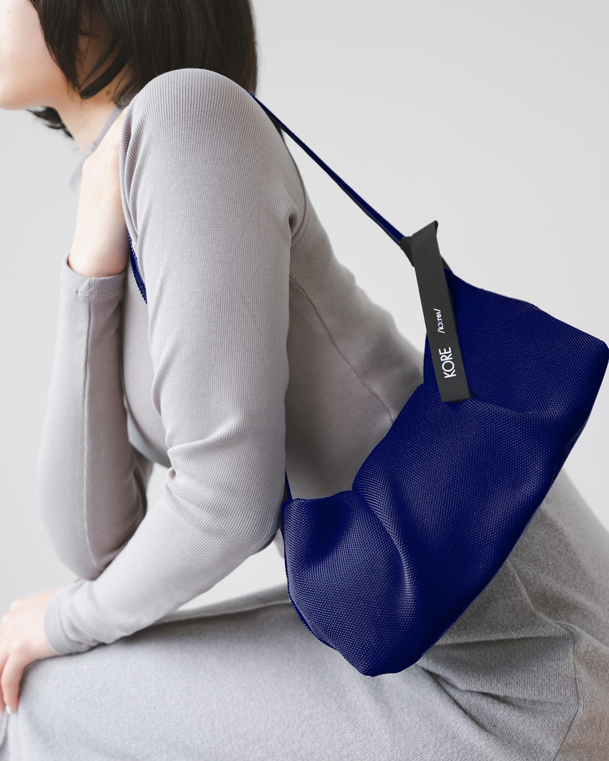 Dumpling in Navy Blue