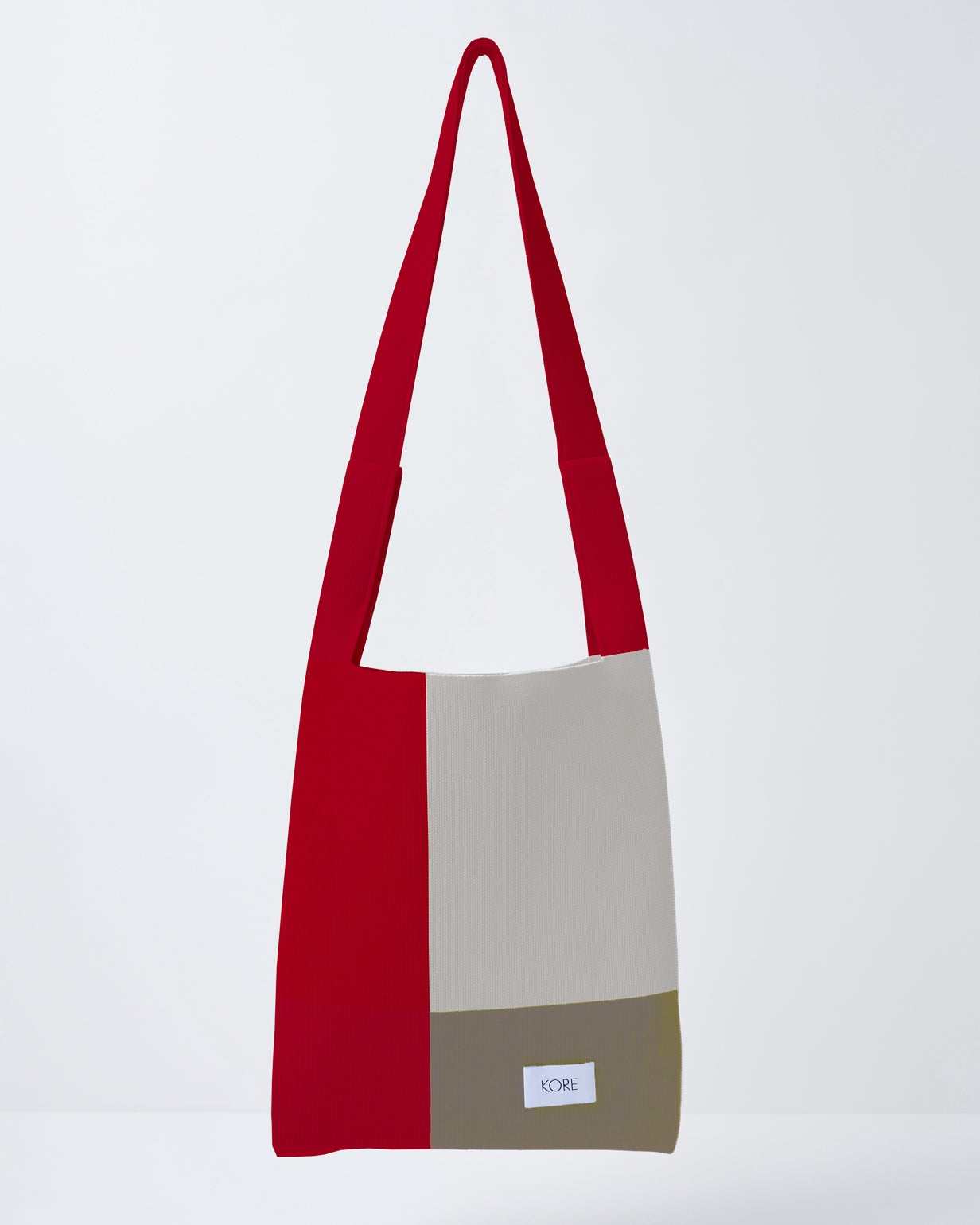 Square L in Rose Hips Block