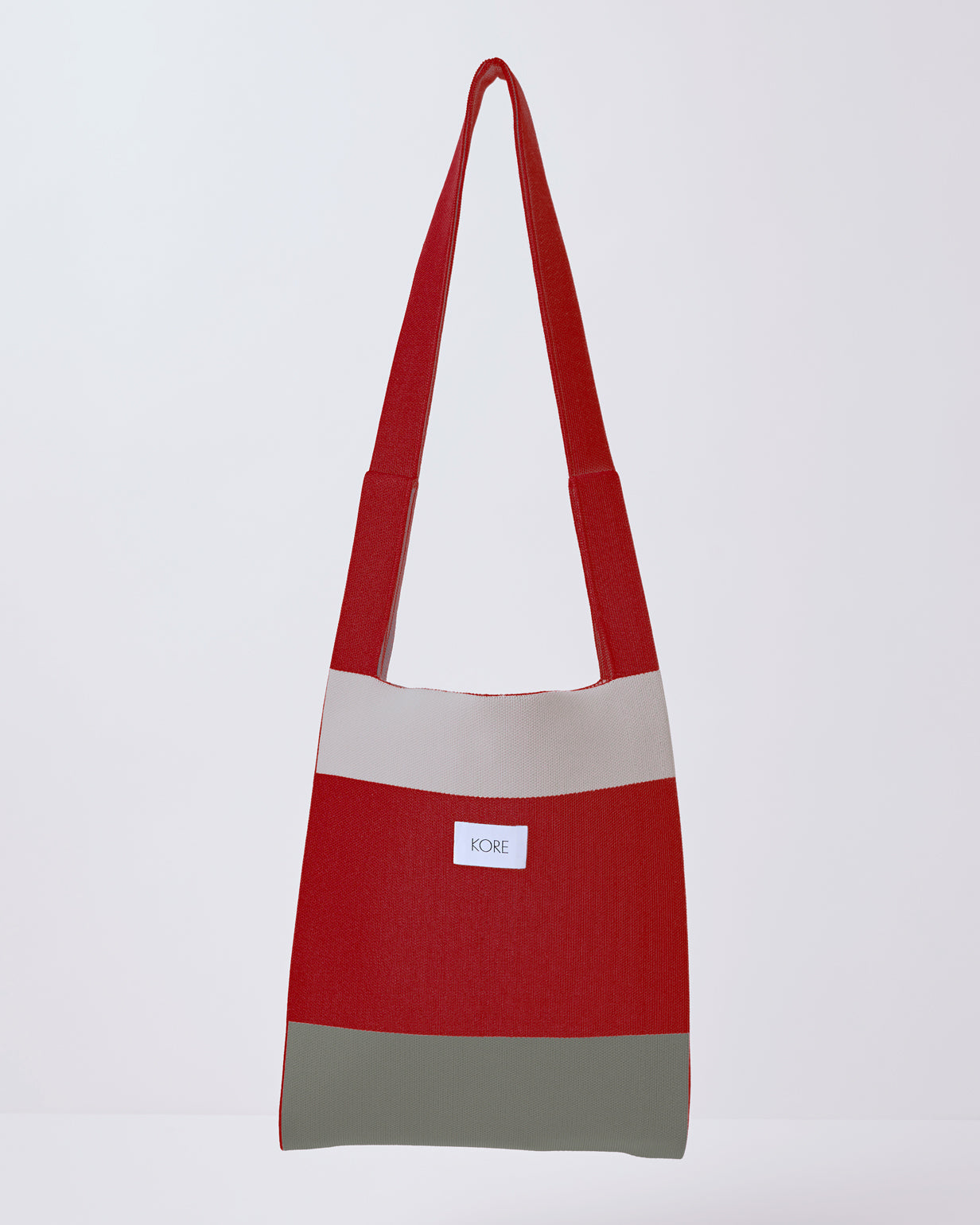 Square L in Rose Hips Block